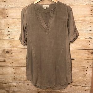 Cloth & Stone shift dress pockets XS